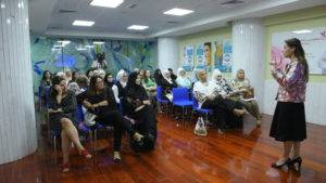 Dr. Sara Al Reefy lecture for Breast Cancer Awareness