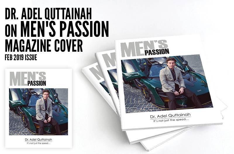 Dr. Adel on Men’s Passion Magazine Cover